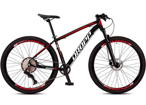 Bicicleta Dropp Sw Disc H Aro 29 Susp. Dianteira 12 Marchas - Preto/vermelho