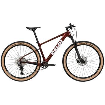 Bicicleta Caloi Elite Carbon Ht Sport Disc H Aro 29 Susp. Dianteira 12 Marchas - Vermelho