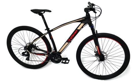 Bicicleta Elleven Rocker Aro 29 Susp. Dianteira 24 Marchas - Preto/vermelho