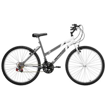 Bicicleta Ultra Bikes Pro Tork Vb Aro 26 Rígida 18 Marchas - Branco/cinza