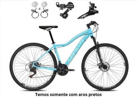 Bicicleta Absolute Hera Sport Disc H Aro 29 Susp. Dianteira 21 Marchas - Azul