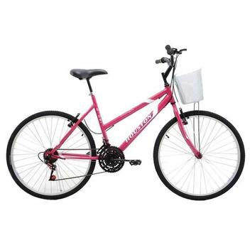Bicicleta Houston Foxer Maori Vb Aro 26 Rígida 18 Marchas - Rosa