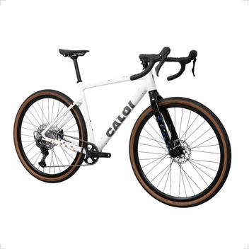 Bicicleta Caloi Arenita Disc H Aro 700 Rígida 12 Marchas - Branco