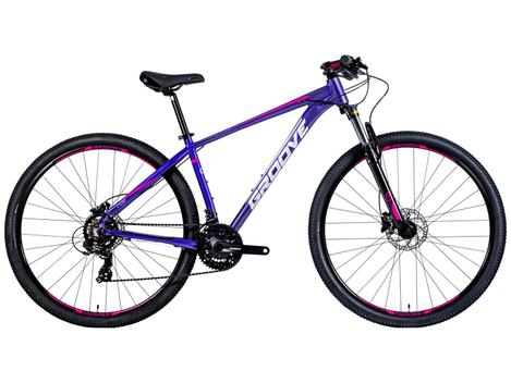 Bicicleta Groove Indie 10 Aro 29 Susp. Dianteira 21 Marchas - Rosa
