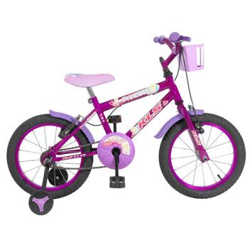 Bicicleta Kls Heroes Vb Aro 16 Rígida 1 Marcha - Violeta