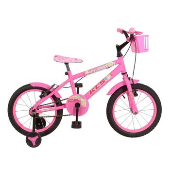 Bicicleta Kls Heroes Vb Aro 16 Rígida 1 Marcha - Rosa