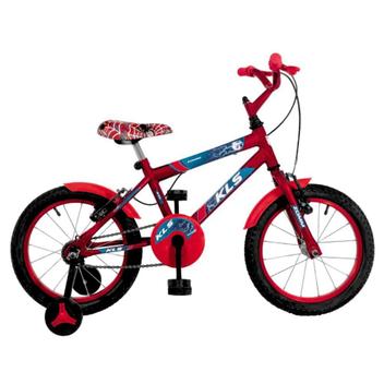 Bicicleta Kls Zomm Vb Aro 16 Rígida 1 Marcha - Vermelho