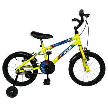 Bicicleta Kls Touch Vb Aro 16 Rígida 1 Marcha - Amarelo