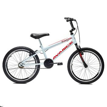 Bicicleta Avance Bike Avance Vb Aro 20 Rígida 1 Marcha - Branco/vermelho
