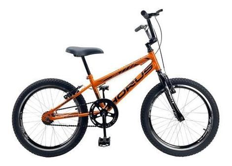 Bicicleta Route Bike Bmx Cross Vb Aro 20 Rígida 1 Marcha - Laranja