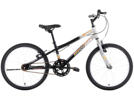 Bicicleta Houston Zum Vb Aro 20 Rígida 1 Marcha - Prata/preto