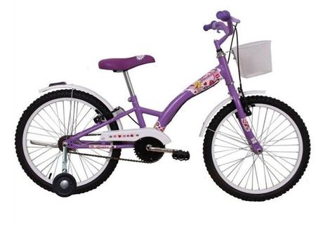 Bicicleta Dalannio Bike Melissa Aro 20 Rígida 1 Marcha - Lilás