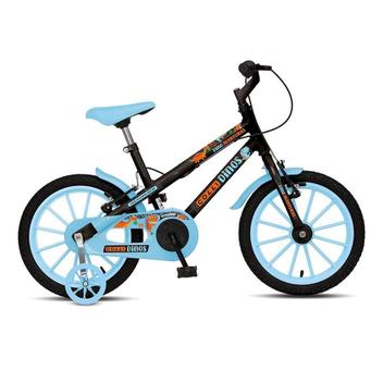 Bicicleta Colli Bike Aurora Dinos Vb Aro 16 Rígida 1 Marcha - Preto/azul