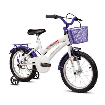 Bicicleta Verden Breeze Vb Aro 16 Rígida 1 Marcha - Branco/lilás