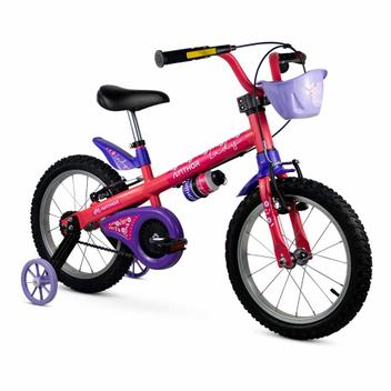 Bicicleta Nathor Lady Vb Aro 16 Rígida 1 Marcha - Vermelho