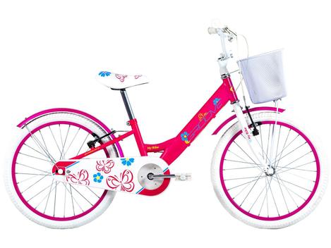 Bicicleta Groove My Bike Aro 20 Rígida 1 Marcha - Rosa