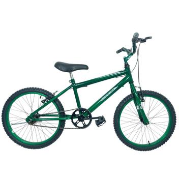 Bicicleta Samy Bmx Cross Aro 20 Rígida 1 Marcha - Verde