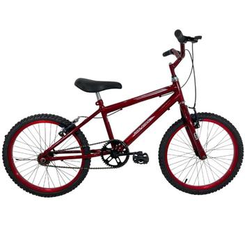 Bicicleta Samy Roquet Aro 20 Rígida 1 Marcha - Vermelho