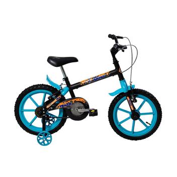 Bicicleta Track&bikes Dino Vb Aro 16 Rígida 1 Marcha - Preto/azul