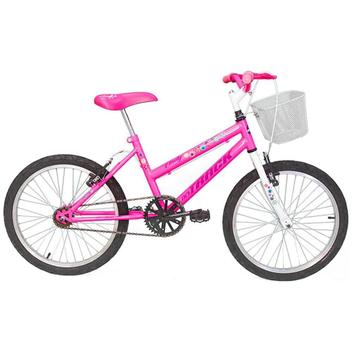 Bicicleta Track&bikes Cindy Vb Aro 20 Rígida 1 Marcha - Rosa