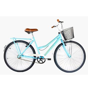 Bicicleta Kls Retrô Vb Aro 26 Rígida 1 Marcha - Azul/branco