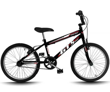 Bicicleta Gt Sprint Racing Vb Aro 20 Rígida 1 Marcha - Preto