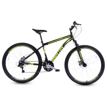 Bicicleta Houston Netuno Disc M Aro 29 Susp. Dianteira 21 Marchas - Preto/amarelo