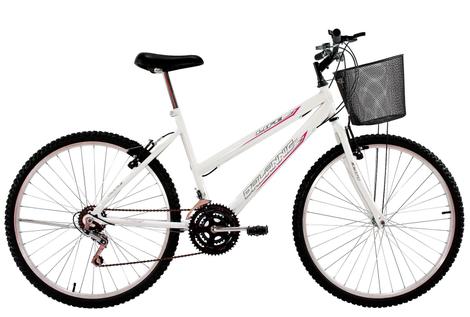 Bicicleta Dalannio Bike Life Aro 26 Rígida 18 Marchas - Branco