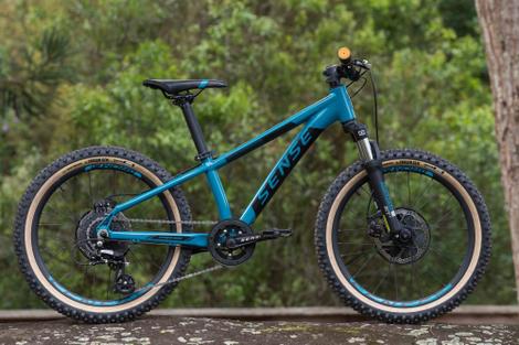 Bicicleta Sense Bike Impact Grom Aro 20 Susp. Dianteira 8 Marchas - Azul/rosa
