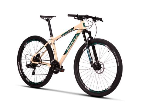 Bicicleta Sense Bike One 2023 Aro 29 Susp. Dianteira 21 Marchas - Azul/laranja