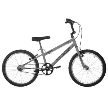 Bicicleta Ultra Bikes Pro Tork Rebaixada Aro 20 Rígida 1 Marcha - Branco/cinza