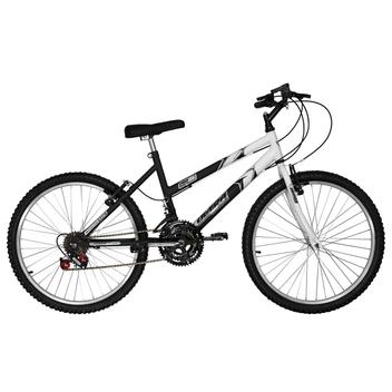 Bicicleta Aro 26 Ultra Bikes Feminina Bicolor 18 Marchas Freios V-Brake