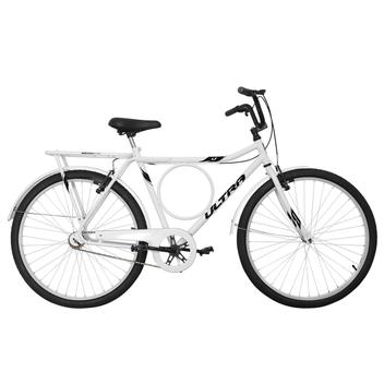 Bicicleta Ultra Bikes Stronger Aro 26 Rígida 1 Marcha - Branco