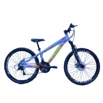 Bicicleta Vikingx Tuff 25/30 Disc M Aro 26 Susp. Dianteira 21 Marchas - Azul/laranja