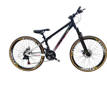 Bicicleta Vikingx Tuff 44 Disc M Aro 26 Susp. Dianteira 21 Marchas - Rosa/preto