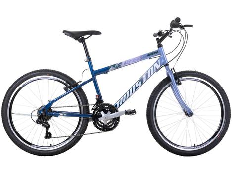 Bicicleta Houston Win Vb Aro 24 Rígida 21 Marchas - Azul