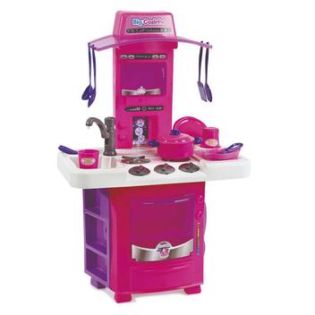 Cozinha Para Meninas com Jogo de Comidas e Acessórios - Big Star Brinquedos  - Cozinha Infantil / de Brinquedo - Magazine Luiza