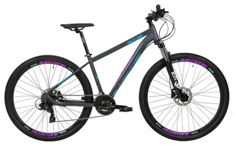 Bicicleta Redstone Bikes Taipan Aro 29 Susp. Dianteira 21 Marchas - Preto/roxo