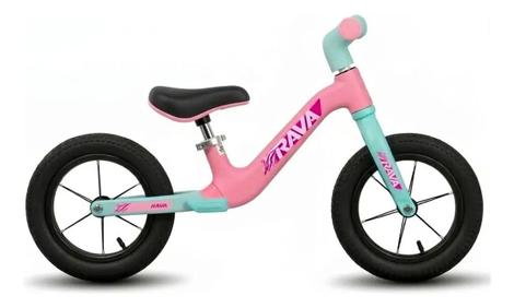 Bicicleta Rava Buddy Ii Aro 12 Rígida 1 Marcha - Rosa/azul