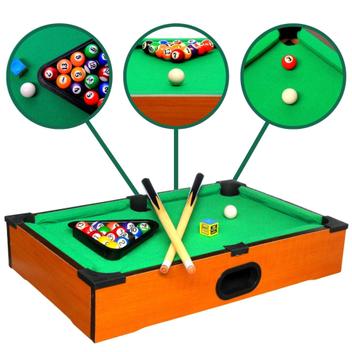 Mesa Mesinha De Sinuca Bilhar Infantil Snooker Portátil Mini Completa Jogo  Madeira Crianças Brinquedo : : Casa