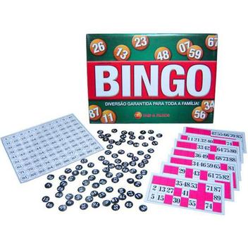 Jogo Infantil Bingo Pais E Filhos - Shopel Papelaria