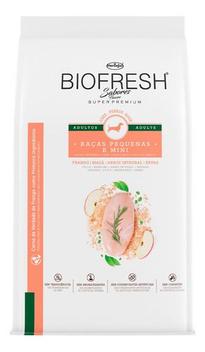 Biofresh Super Premium Para Cão Adulto De Raça Mini E Pequena Sabor ...