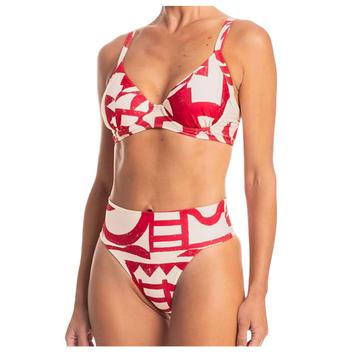Biquini Feminino Daniela Beach Latina Bia Rosa Vivo - 2314E - Conjunto