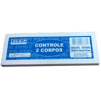 Bloco Talão Comanda 2 Corpos - Controle De Pedido 100 Folhas ...