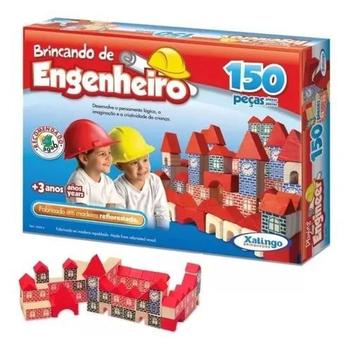 Brincando com as peças do Lego ou blocos para montar - Me põe na história