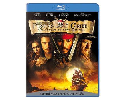 Blu-Ray Piratas do Caribe: A Maldição do Pérola Negra - DISNEY - Filmes ...