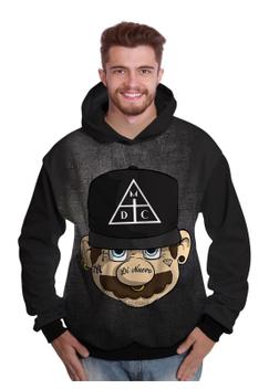 Blusa moletom store damassaclan