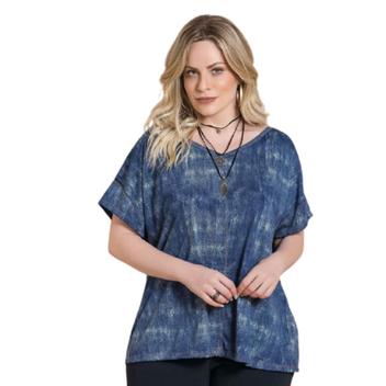 blusas soltinhas para gordas