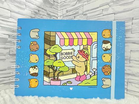 Bobbie goods azul - livro de colorir de capa de dura holográfica - AGC ...