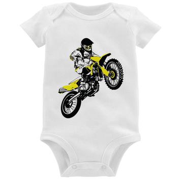 Body Bebê Motocross Braap - Foca na Moda - Body para Bebês - Magazine Luiza